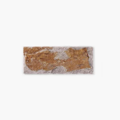 Piatră pentru placare Auriu, față spartă – 5 cm