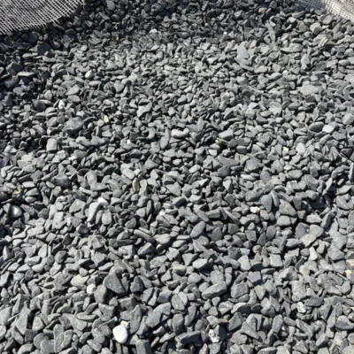 Pietriș decorativ Basalt – 1–2 cm